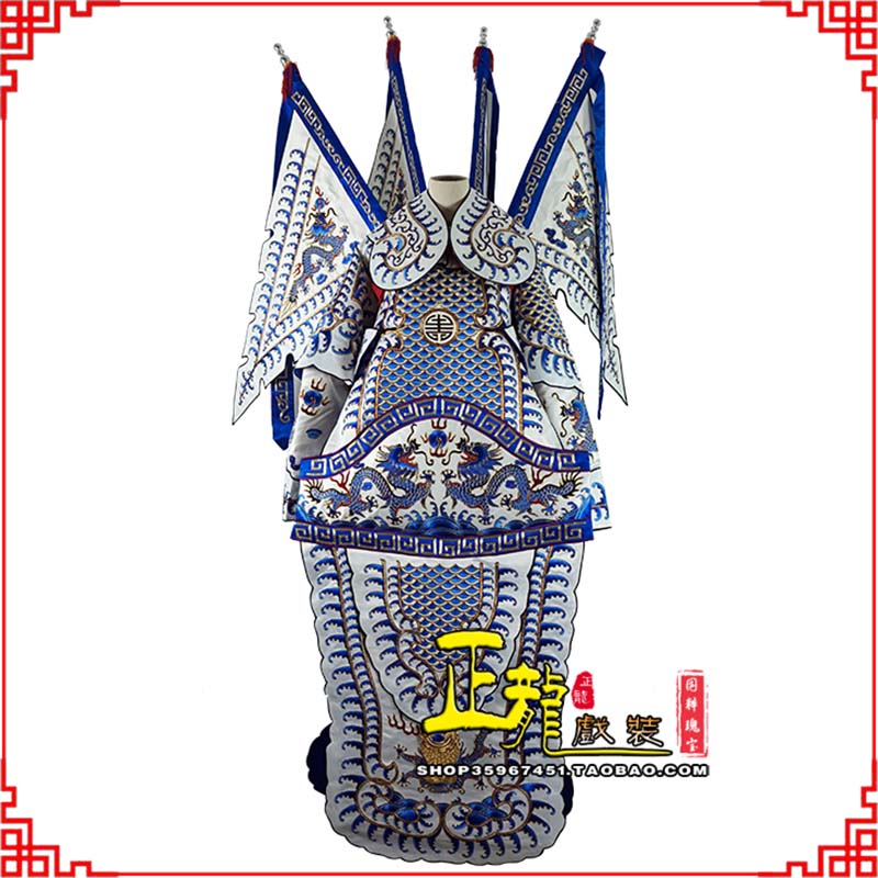 天峻武生武将大靠祥龙勾金